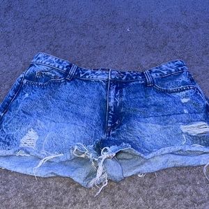 Jean shorts